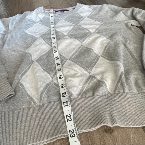 Tommy Hilfiger Gray Spade Design Sweater Size XS - Picture 2 of 8